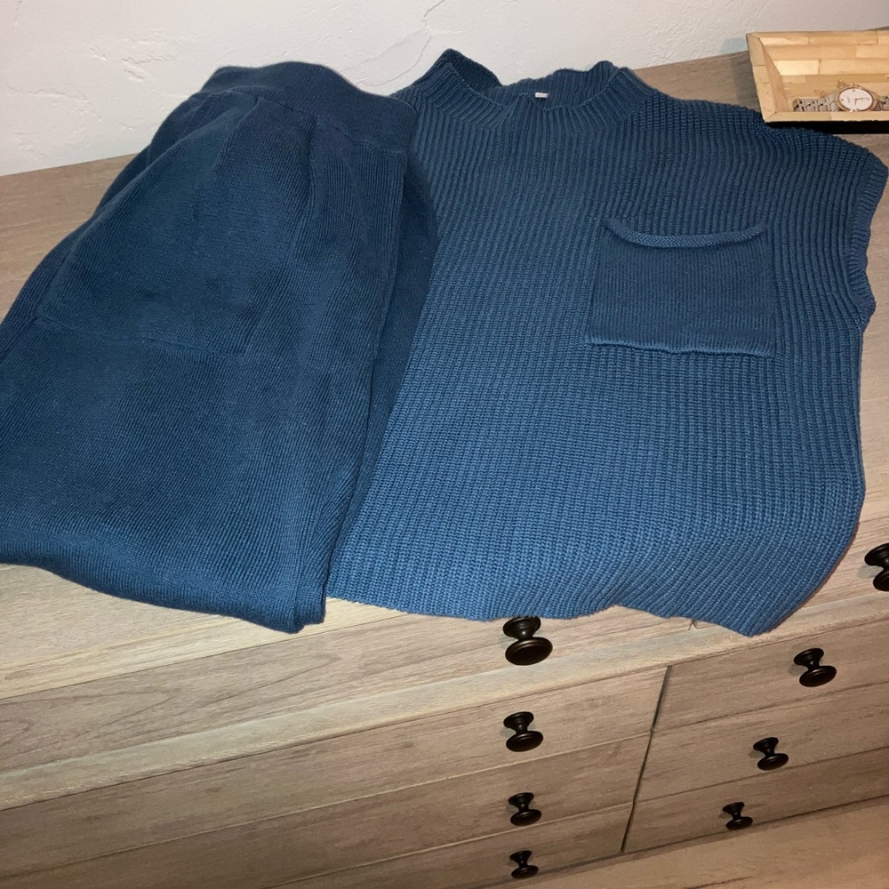 Free People-like Freya Sweater Set XS